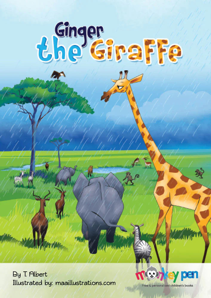 GINGER THE GIRAFFE | Free Children Book