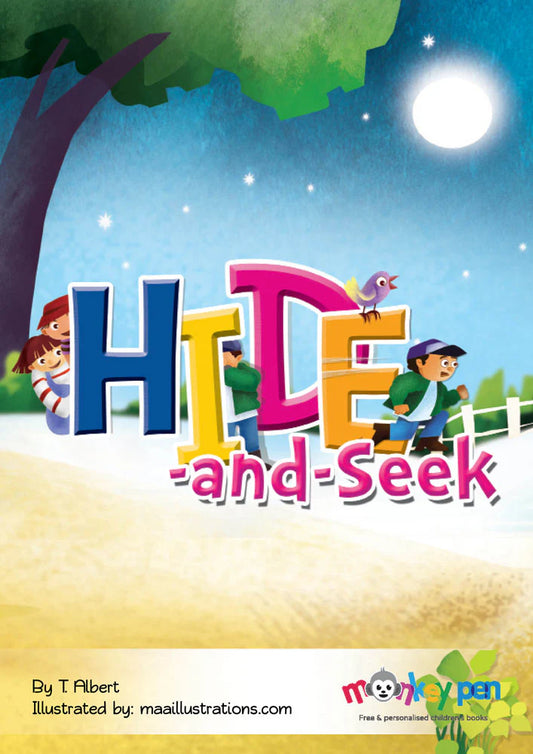 HIDE AND SEEK | Free Children's book from Monkey Pen
